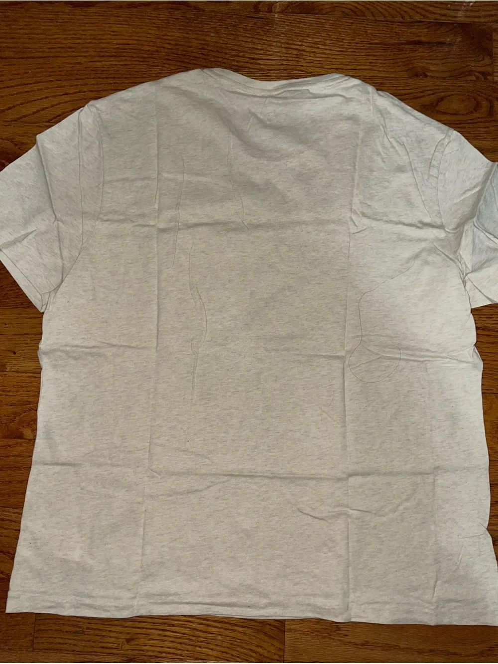 Polo tshirt white/cream size large mens
